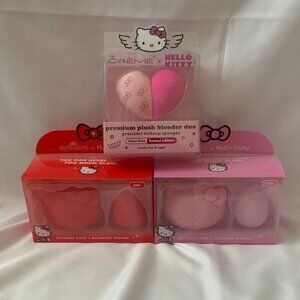 HELLO KITTY Beauty Blending Sponges with Silicone Cases SET